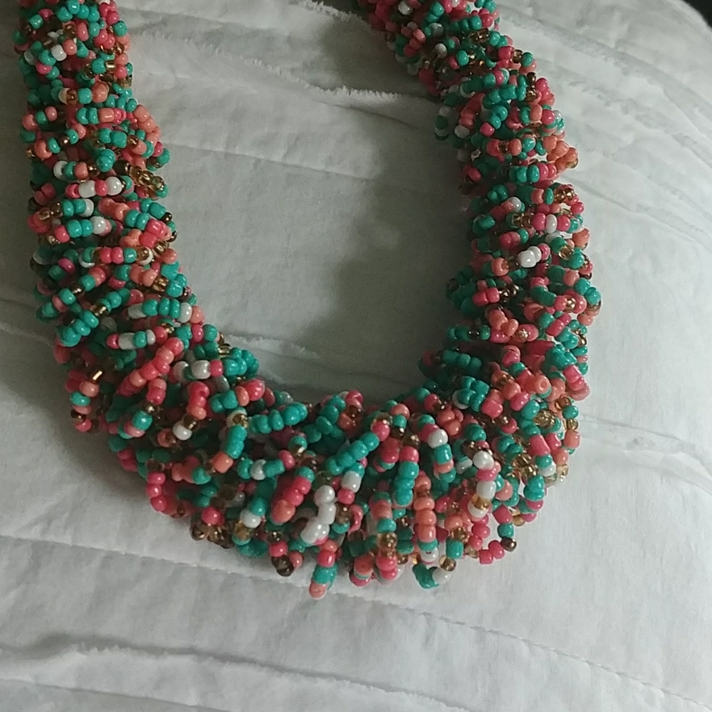 Francesca's beaded necklace. NWT